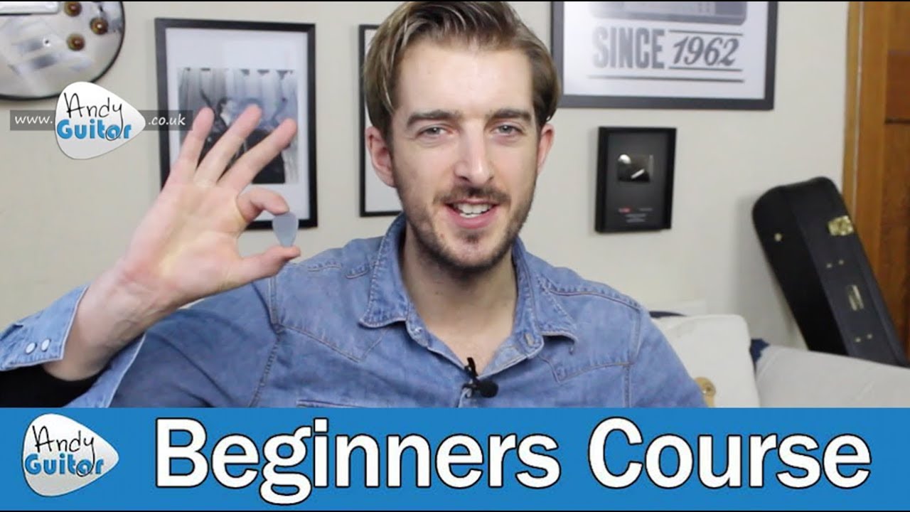How To Hold A Guitar Pick & How to Choose One (Guitar Basics - Lesson 5)