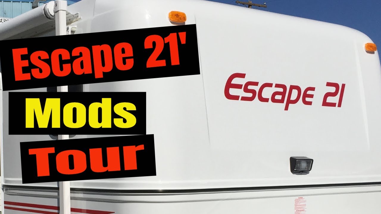 Модификации трейлера для путешествий Escape 21, которые мы сделали