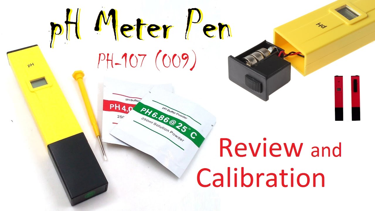 PH Meter PH-107 (PH-009) - In depth review, Calibration (Pen, ATC, Water test, Aquarium)