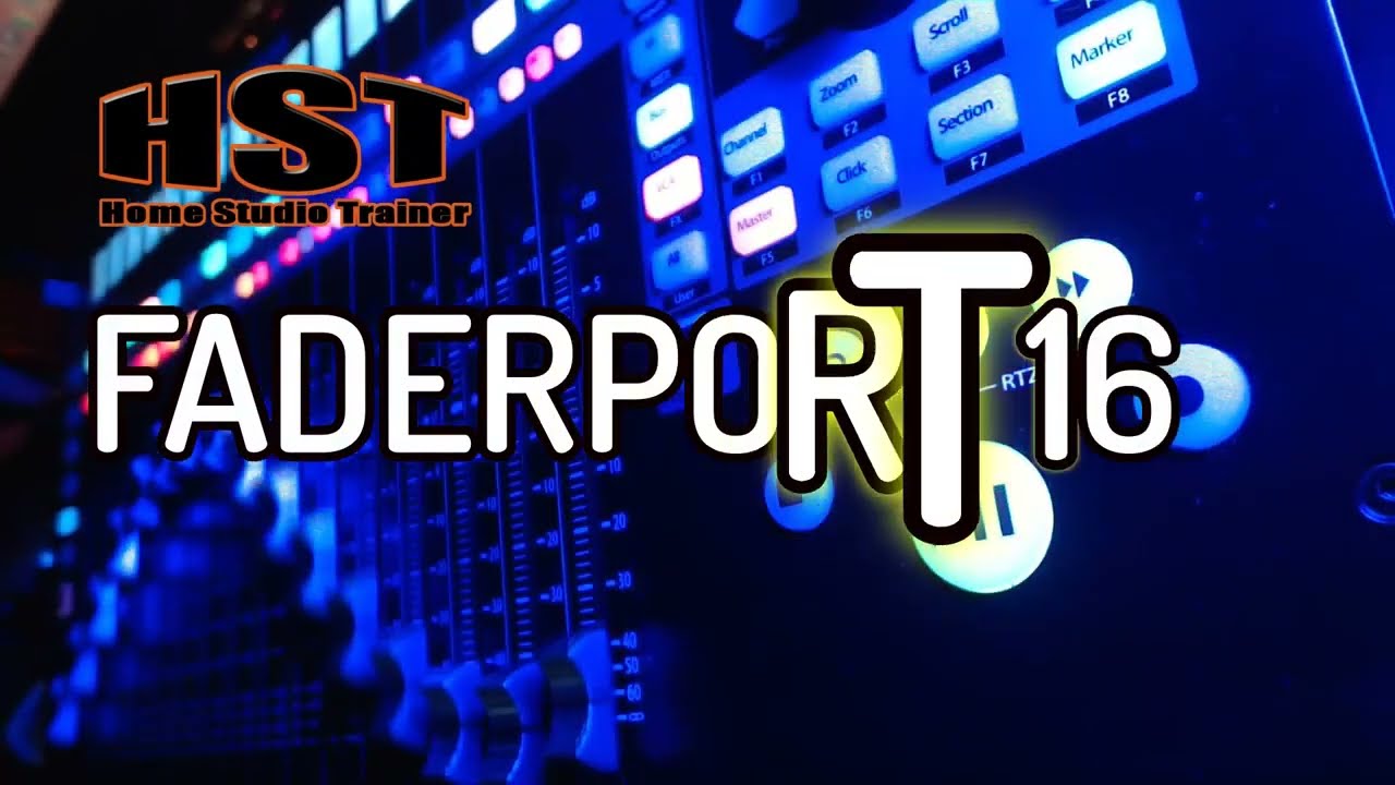 ОБЗОР возможностей - Faderport 16 со Studio One (домашний студийный тренажер)