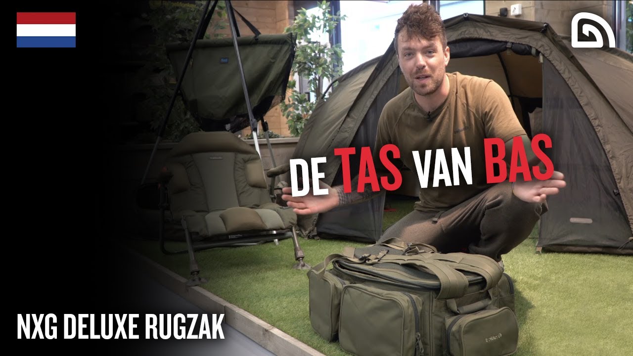Karpervissen | De tas van Bas van der Werff - Trakker NXG deluxe rugzak