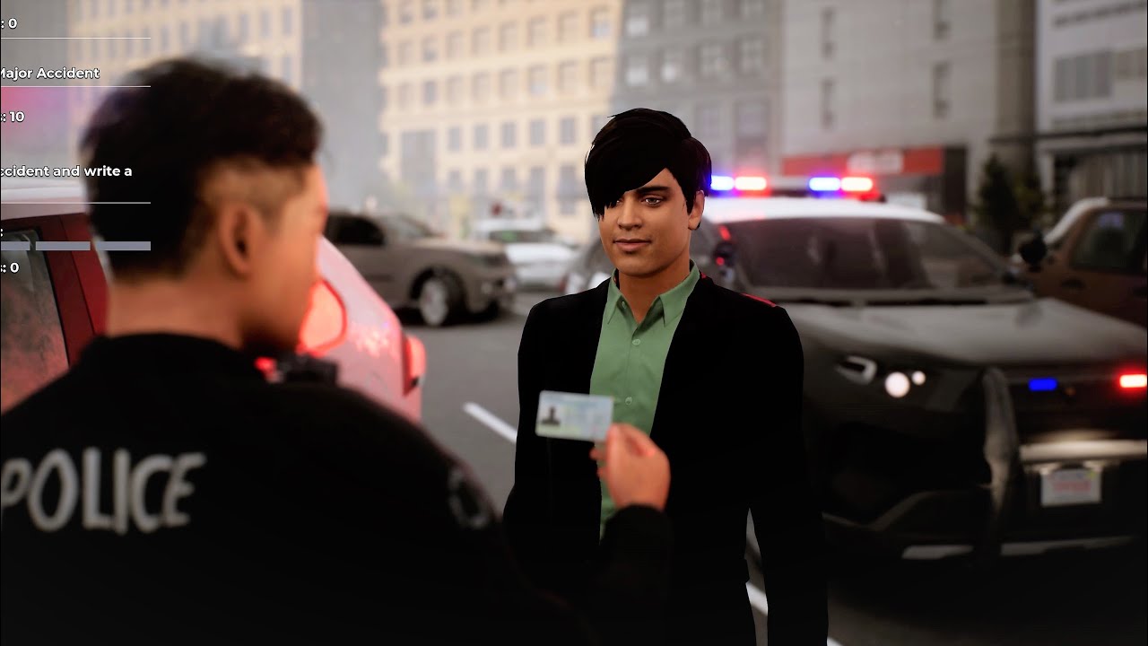 Patrol Officers - Los Angeles Police on Duty! 4K