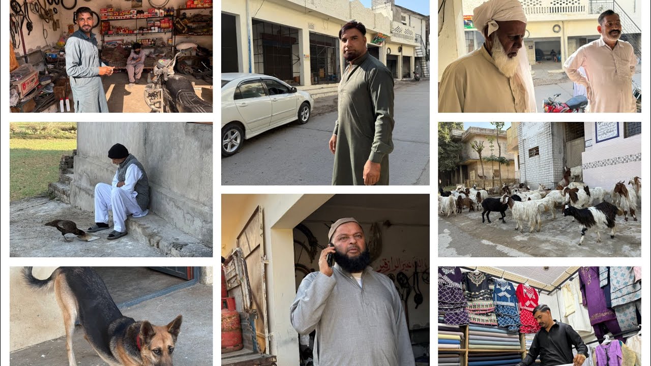 Chattroh Bazar, Dadyal, Siakh- my daily vlog, met friends & family#kashmir #village 