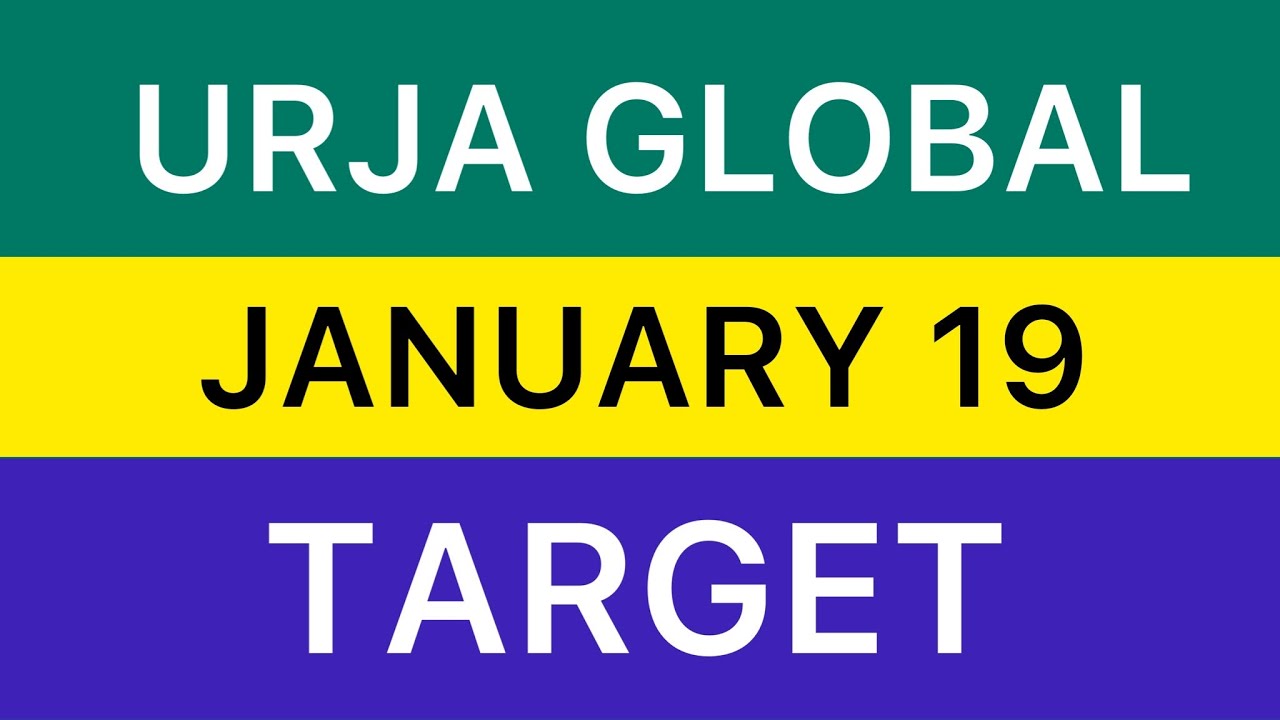 URJA GLOBAL LTD SHARE ANALYSIS TARGET BIG UPDATE❇️URJA GLOBAL NEWS UPPER CIRCUIT 18/01/2024