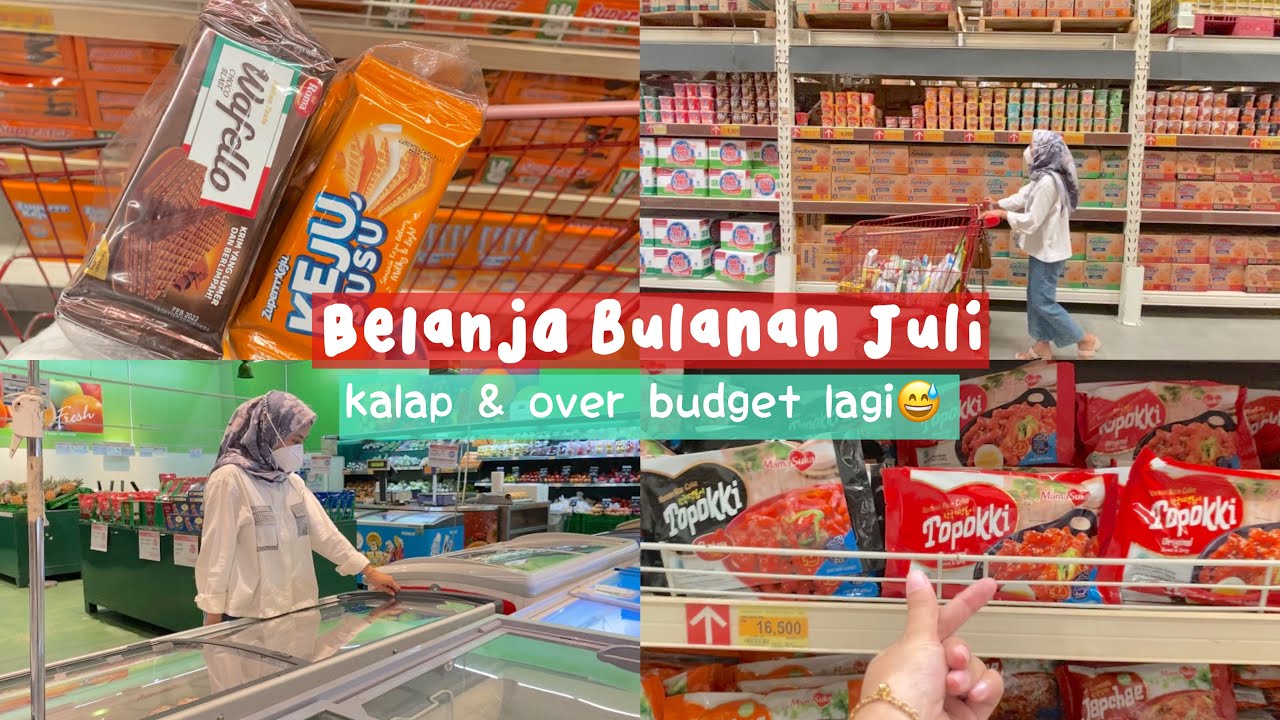 BELANJA BULANAN DI LOTTE LAGI | EDISI JULI | GROCERY HAUL INDONESIA