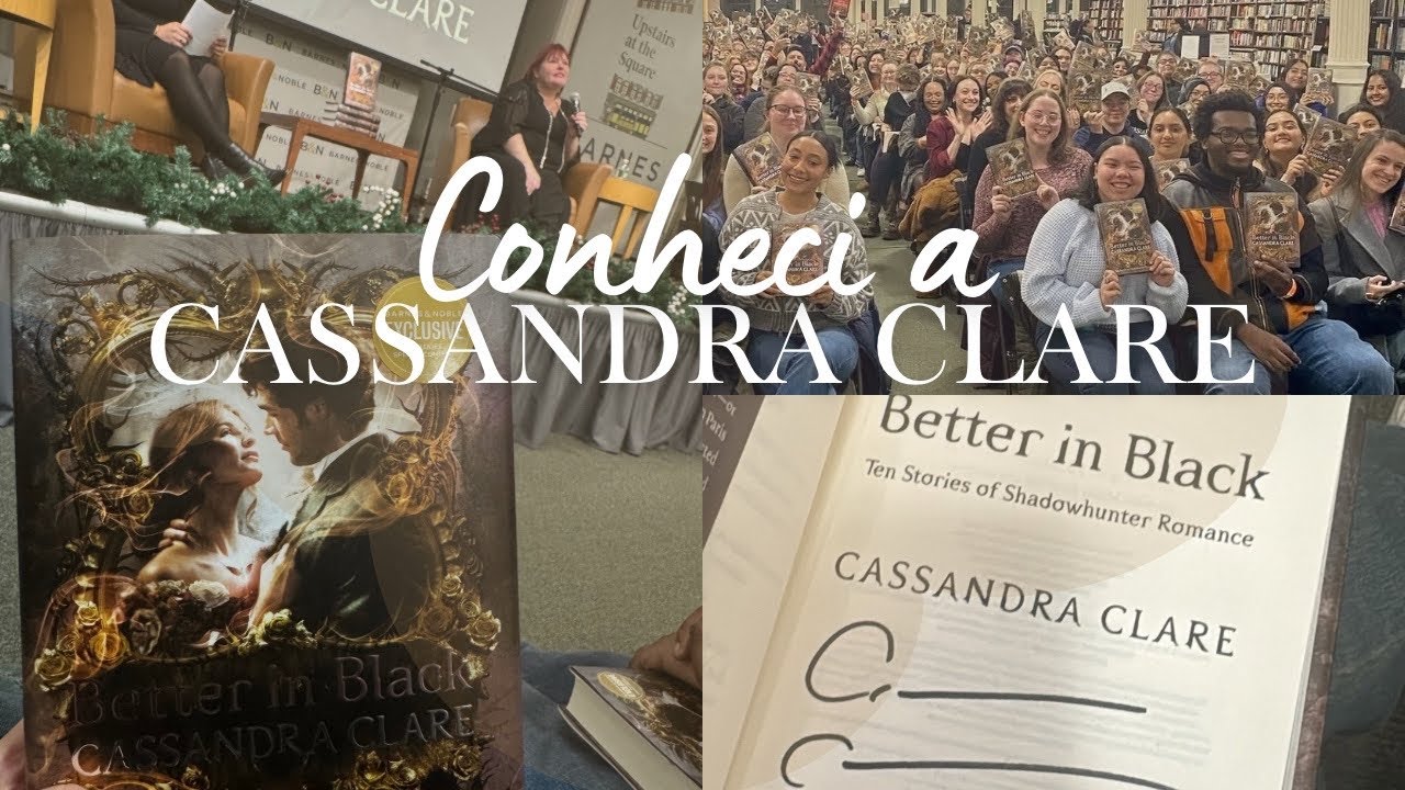 PERGUNTAS E RESPOSTAS COM CASSANDRA CLARE | BETTER IN BLACK | EDUDA