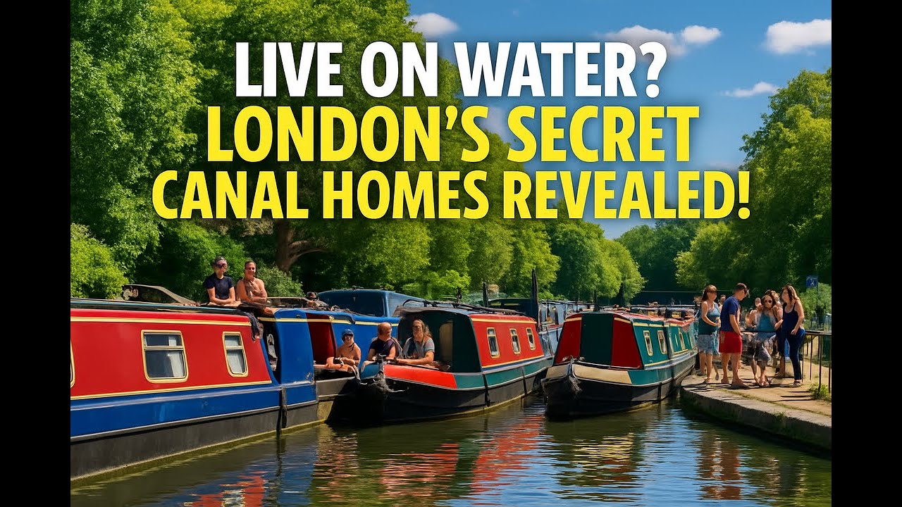 London&rsquo;s Boat Life: Walking Through Little Venice&rsquo;s Secret Canal Homes