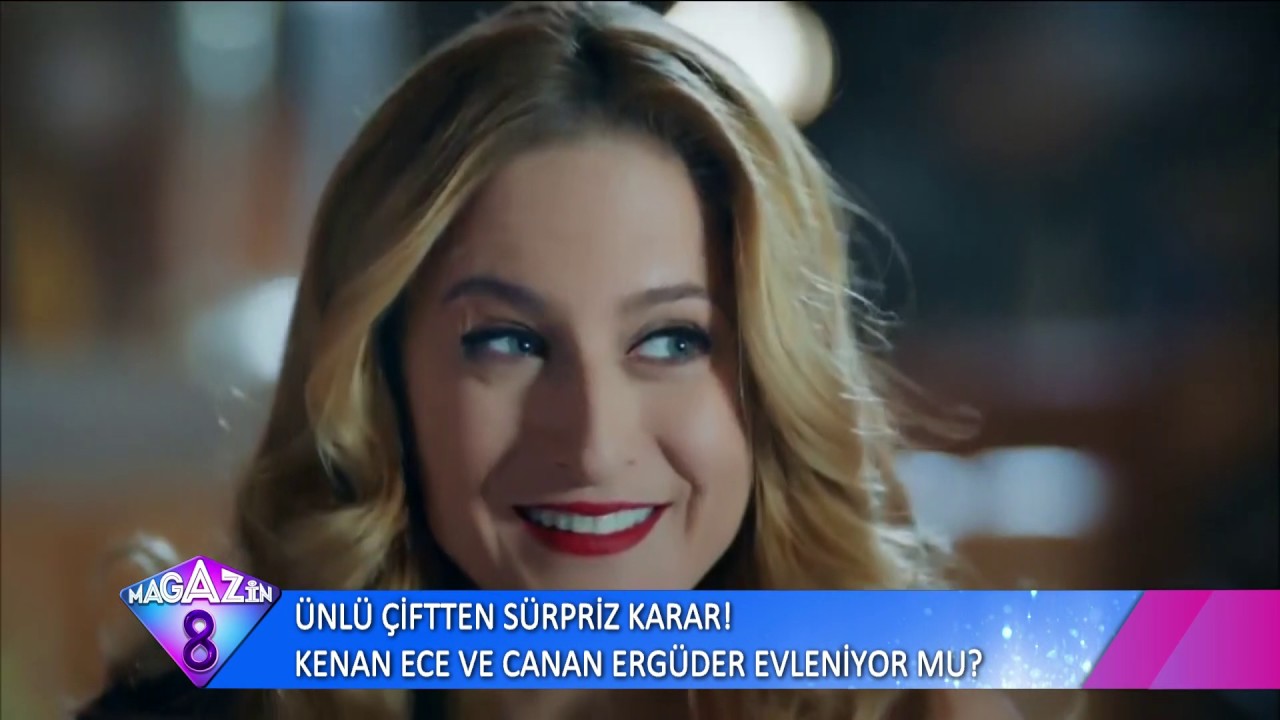 &Uuml;nl&uuml; &Ccedil;iftten S&uuml;rpriz Karar Kenan Ece Ve Canan Erg&uuml;der Evleniyor Mu