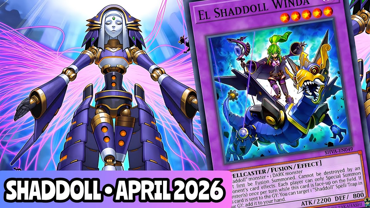 ЛУЧШИЙ! Обзор колоды Invoked Shaddoll! Апрель 2026!