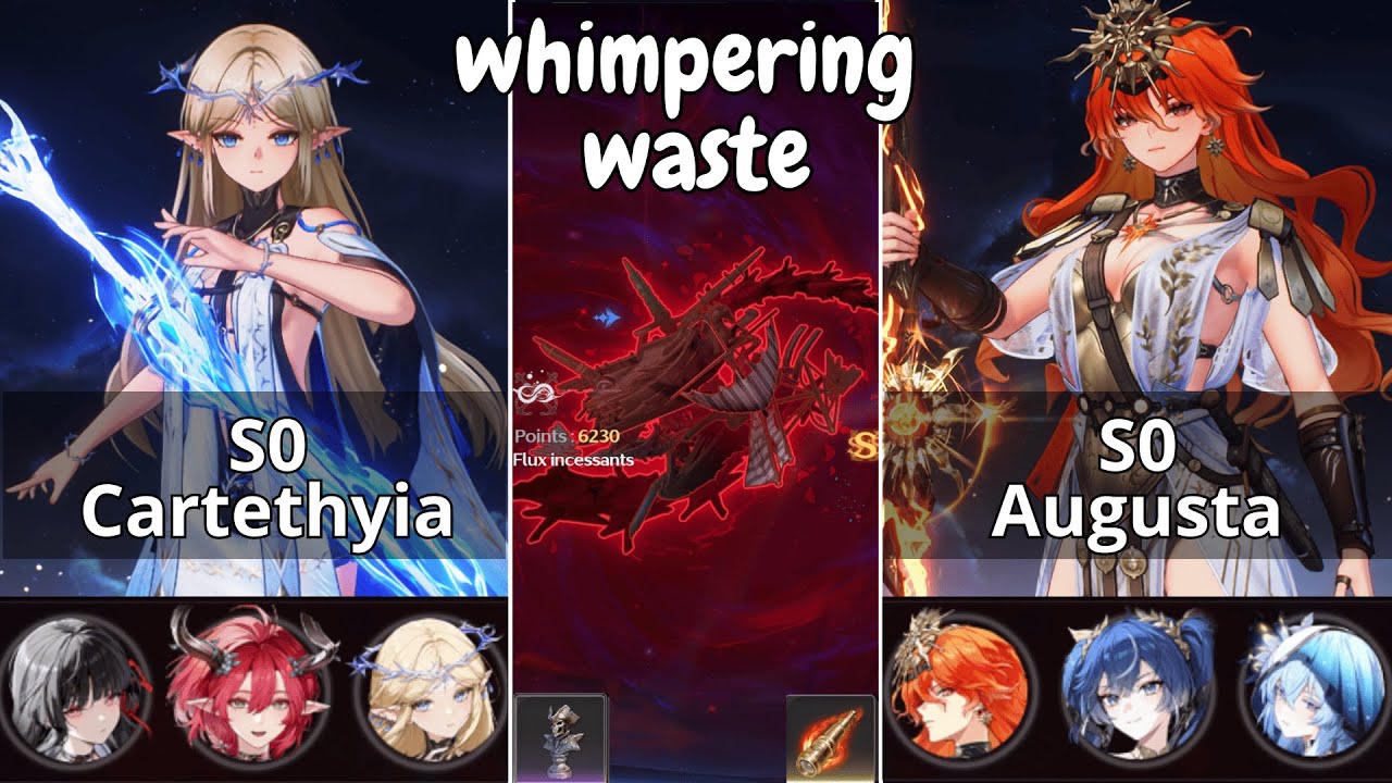 S0 Cartethyia & S0 Augusta Whimpering Wastes 3.0 Wuthering Waves