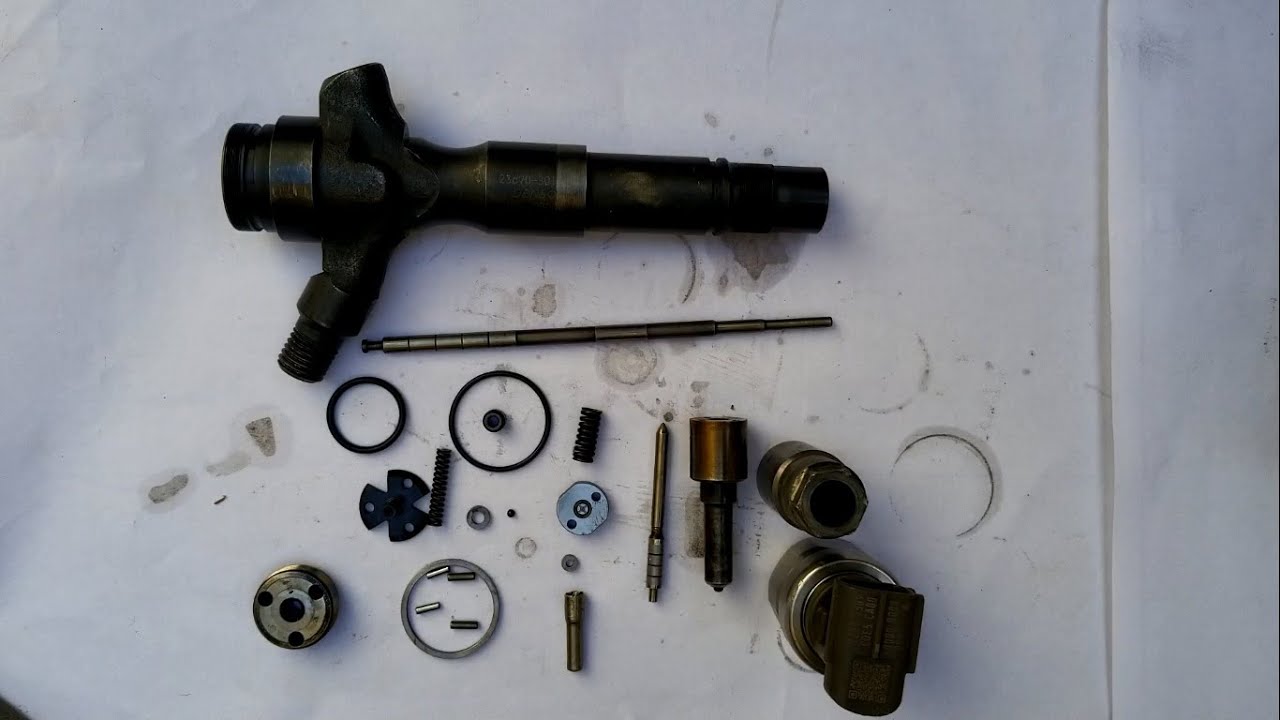 Dissection of a diesel fuel injector  2kd
