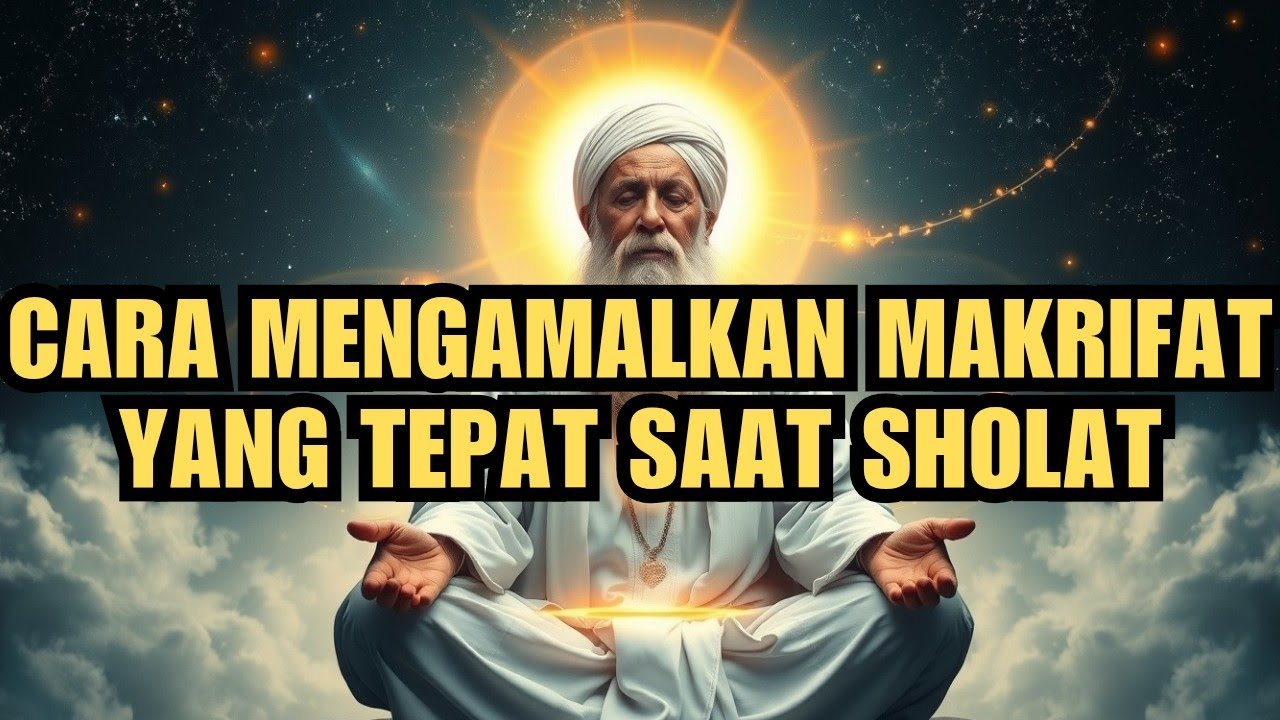 Jarang Dibahas! Rahasia Mengamalkan Ilmu Makrifat dalam Sholat Supaya Hati Khusyuk Total