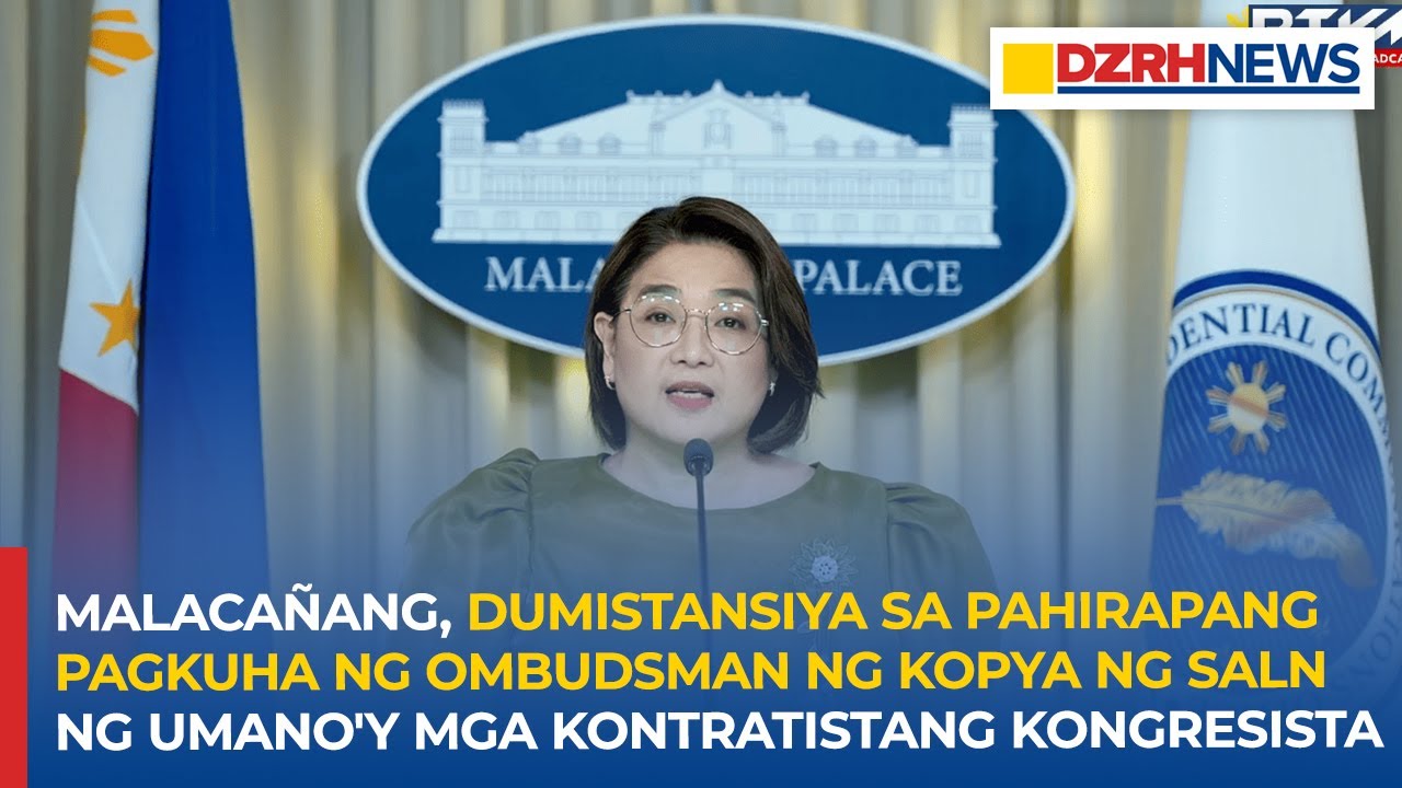 Malacañang, dumistansiya sa pahirapang pagkuha ng Ombudsman ng kopya ng SALN