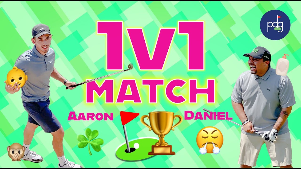 Insane 1v1 9 Hole Match! at Don Knabe Golf Academy  Norwalk CA
