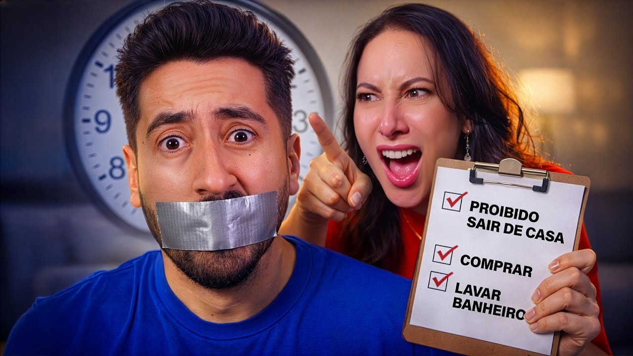 NUNCA MAIS EU DEIXO MINHA ESPOSA CONTROLAR O MEU DIA (ela exagerou?)