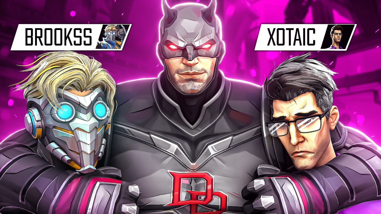 В 8 сезоне шоу Marvel Rivals (№1) Сорвиголова сражается с @brookss_ и @xotaic | Marvel Rivals