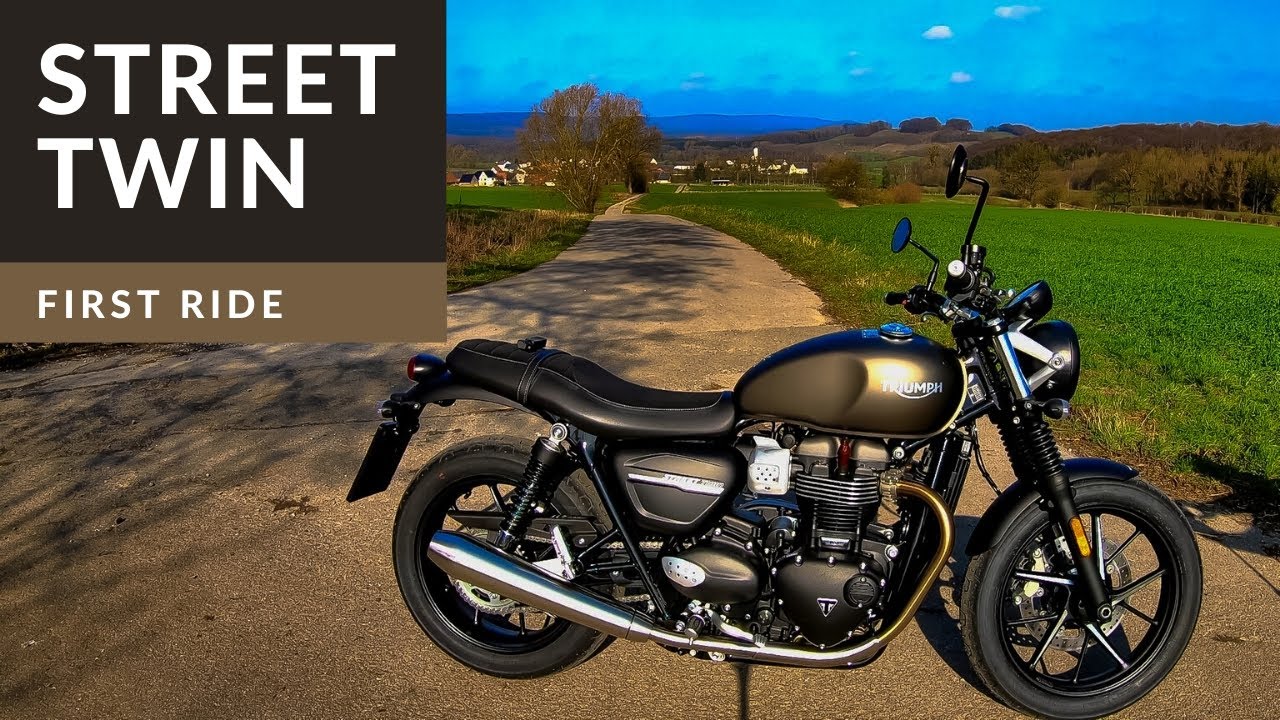 Triumph Street Twin 2019 года | Обзор первой поездки | StreetTwin