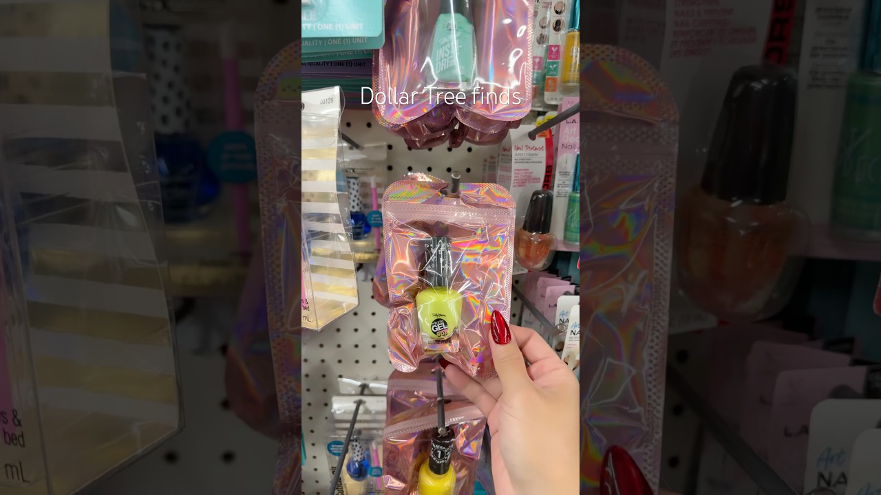 #dollartree #dollartreefinds #dollartreehaul #nailtutorial #naildesign #nailstyle #nailpolish #fyp