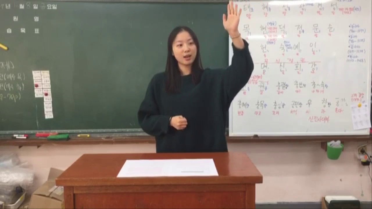 2017년도 서울 초등임용고시 2차 영어 수업실연, 면접 영상