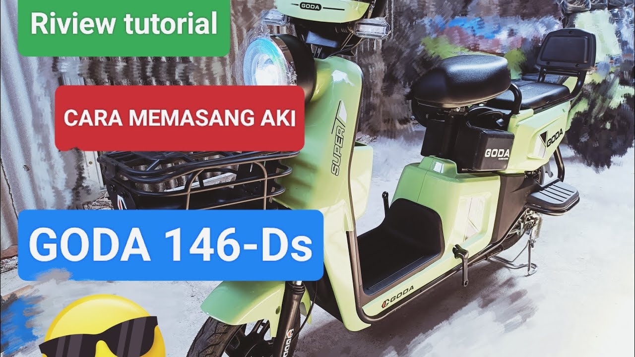 cara memasang aki GODA 146-Ds , 146 146d uou ‼‼‼Gampang dan cepat❗❗❗