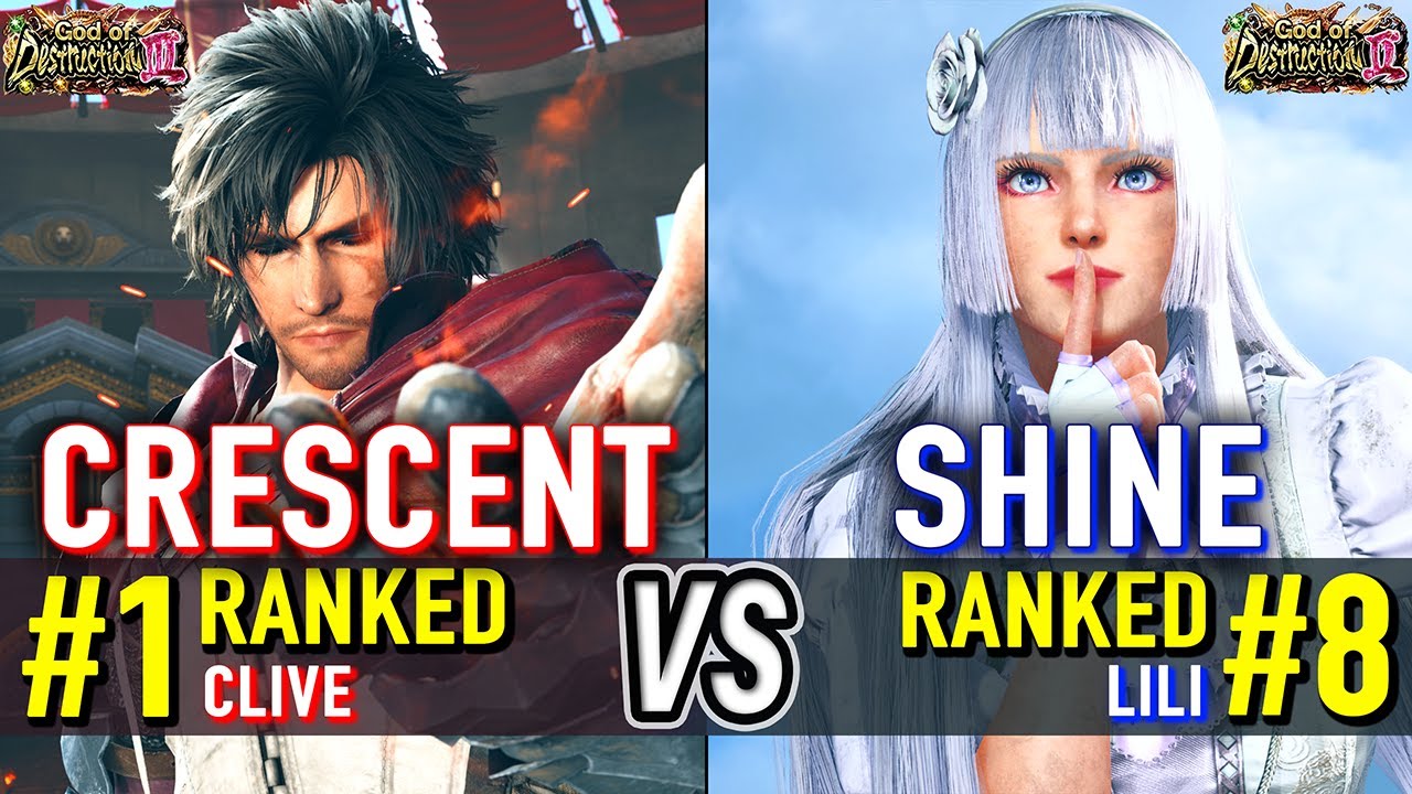 T8 🔥 CRESCENT (#1 Ranked Clive) vs SHINE (#8 Ranked Lili) 🔥 Tekken 8 High Level Gameplay