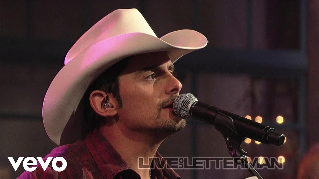 Brad Paisley - Ticks (Live on Letterman)