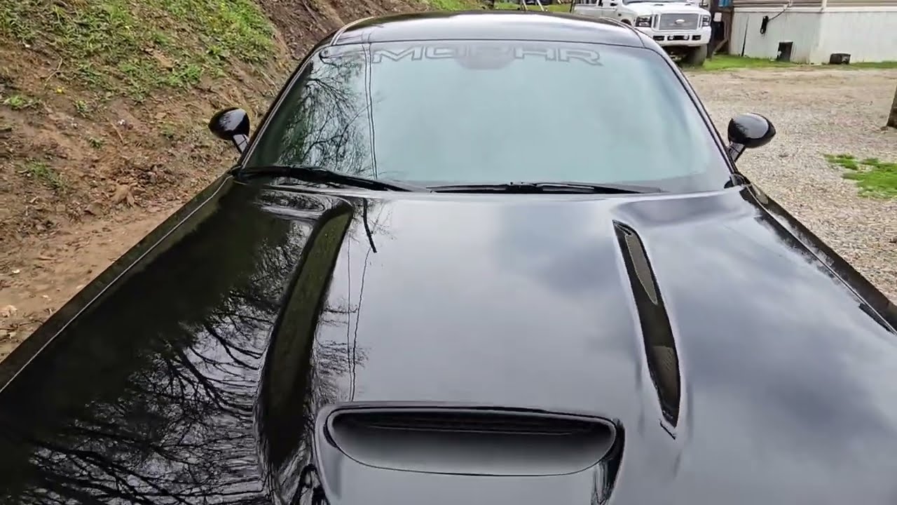 How to install hood pins on your dodge challenger the easy way