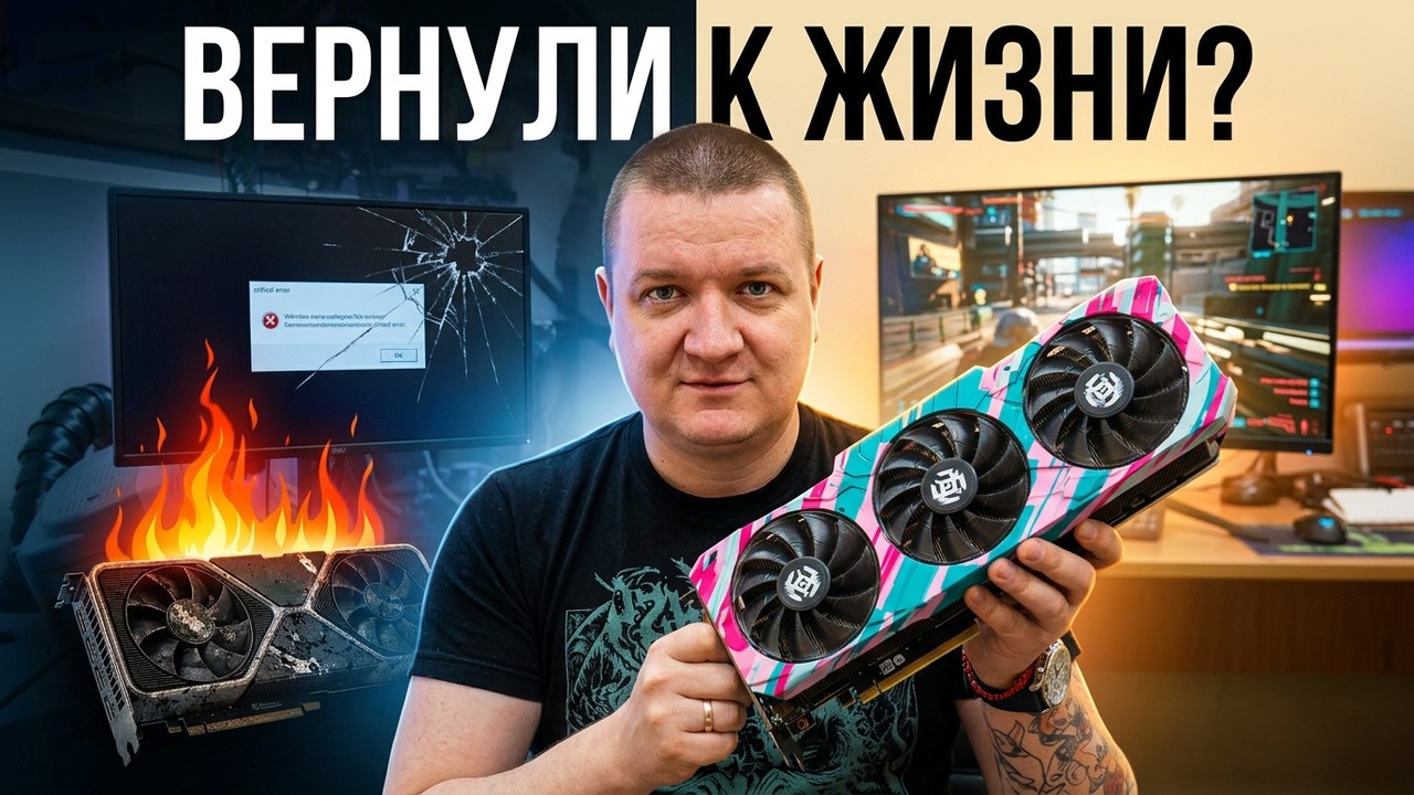 Ремонт 3080 после майнинга: сэкономили деньги или проще было сдаться?
