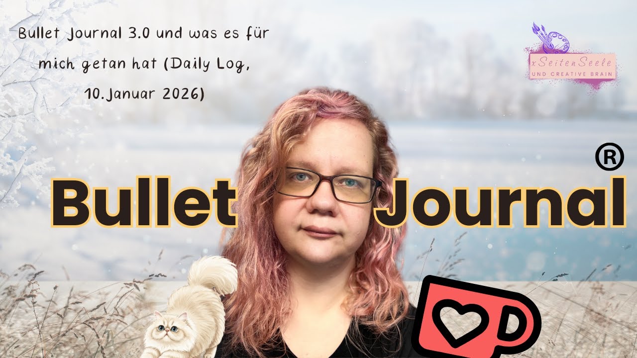 Bullet Journal® 3.0 und was es für mich getan hat (Daily Log, 10.Januar 2026)