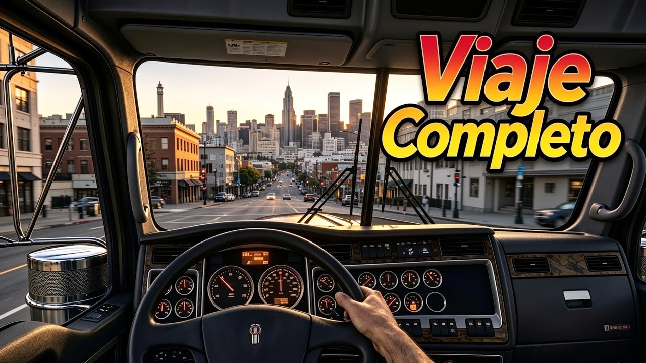 KENWORTH W900 | SAN FRANCISCO - INDIO | AMERICAN TRUCK SIMULATOR
