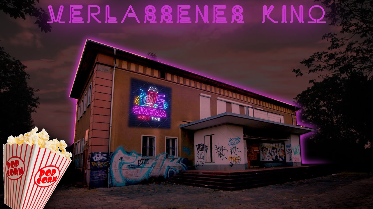 VERLASSENES KINO! - ALLES zurückgelassen und überall P*RNOS!