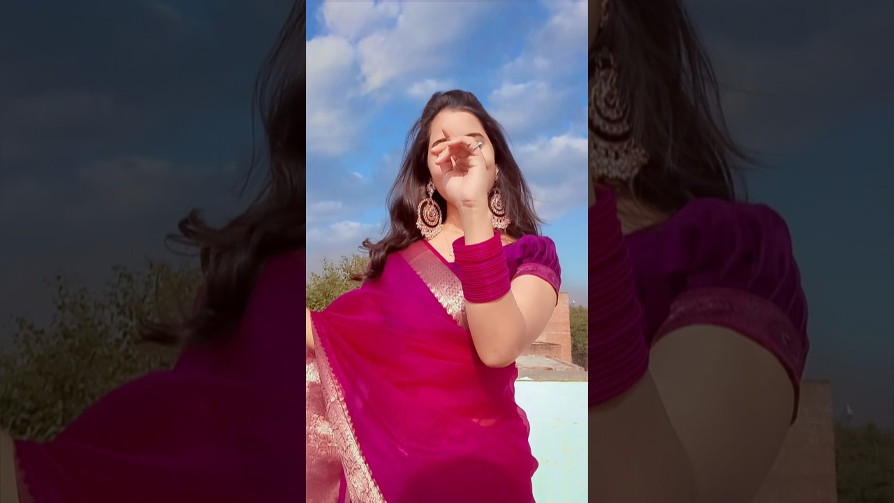 Elegant Hidden Face Poses In Saree ✨ Snapchat Standing Poses For Girls 💕 