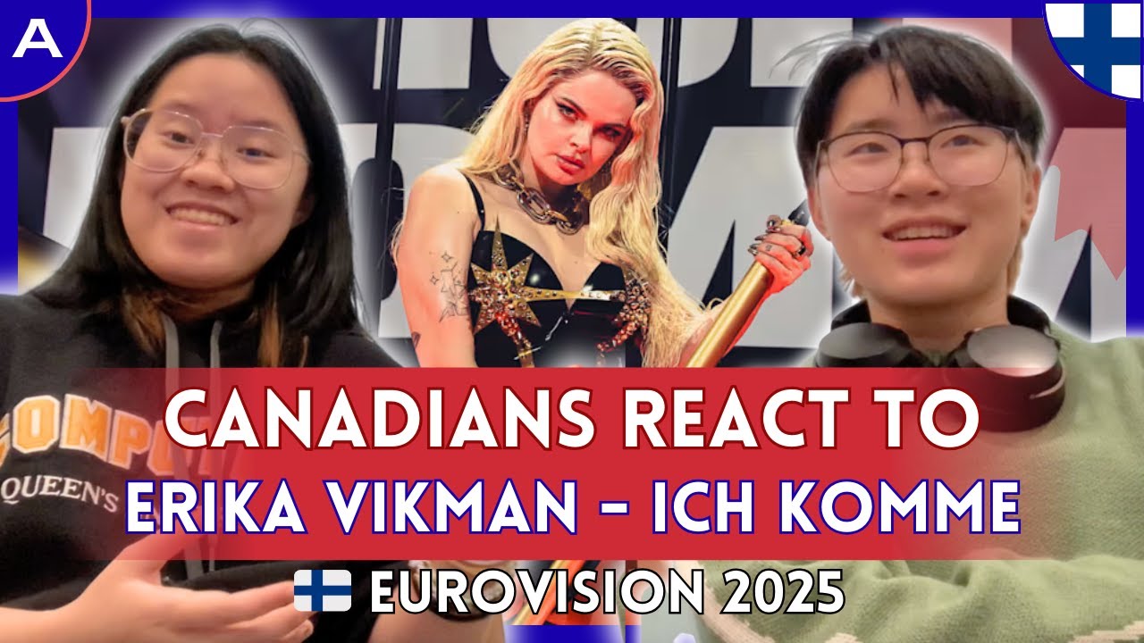 CANADIANS REACT: Erika Vikman - Ich Komme (Finland Eurovision 2025) | AMESC