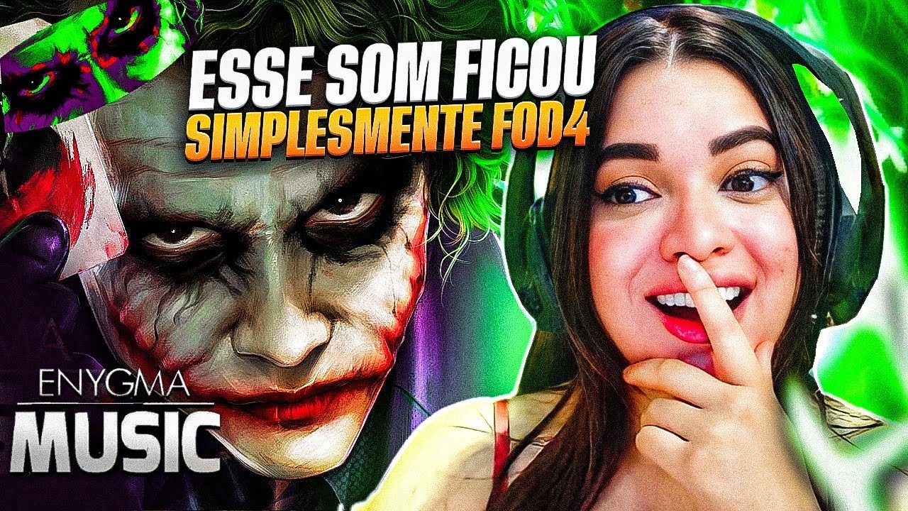 Why so Serious? | Coringa (Batman: O Cavaleiro das Trevas) | Enygma | [ REACT ]