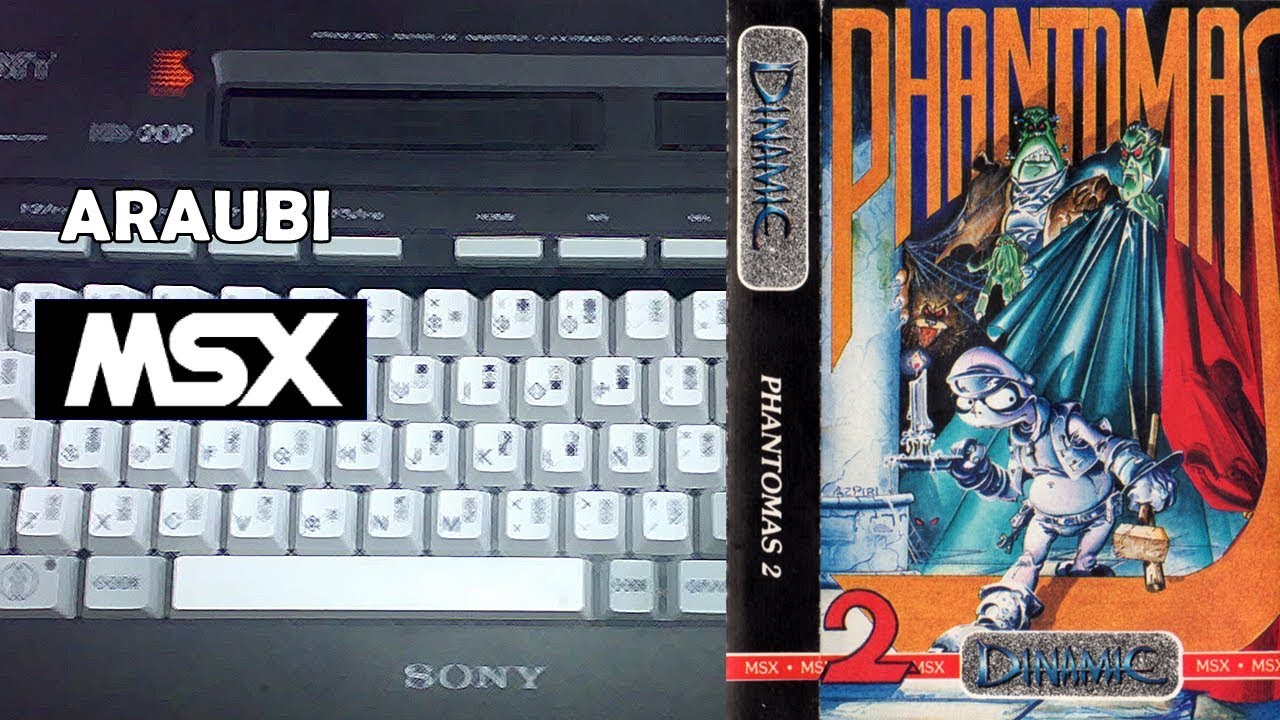 Phantomas II (Dinamic, 1987) MSX [676] Walkthrough Comentado