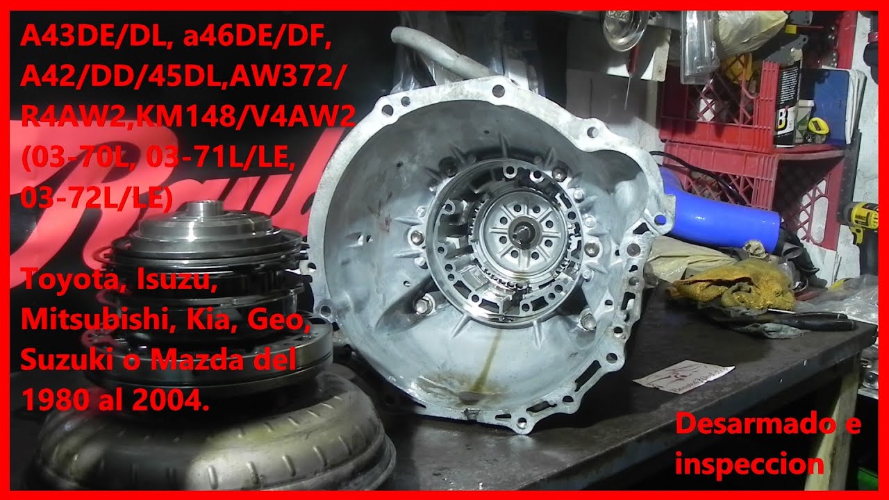 Transmisión Toyota Tacoma Desarmado parte 1 de 2
