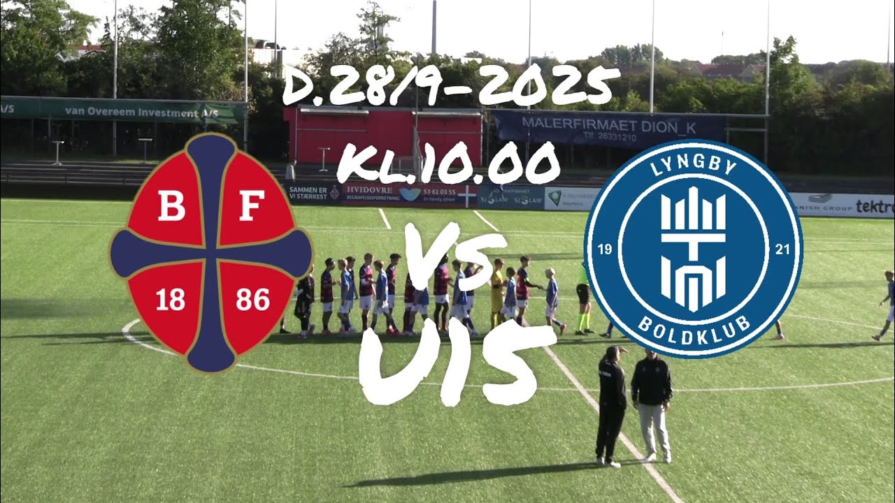 Bk Frem U15 - Lyngby bk U15, 2(D.28/9-2025)