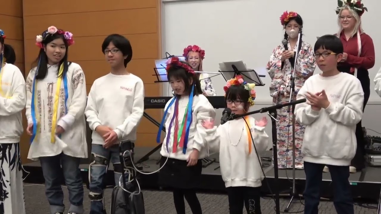 ＃Ukraineisyou. #Українацети　#happiness #Emillia #平和を歌うコンサート #JICA　で開催 ＃ウクライナフェス   #ひょうごウクライナ支援アンバサダー