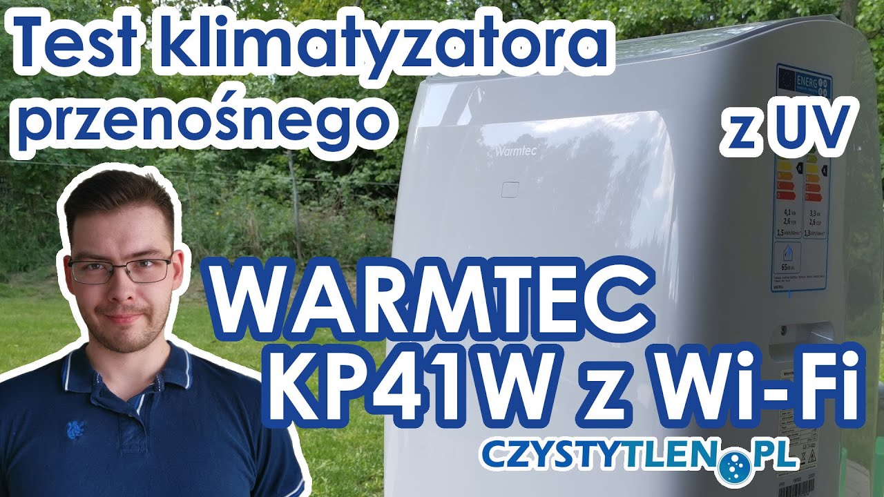 🆃🅴🆂🆃 i recenzja klimatyzacji przenośnej do 46m2 Warmtec 🅺🅿4️⃣1️⃣🆆 z UV WiFi sprawdzenie głośności❄️