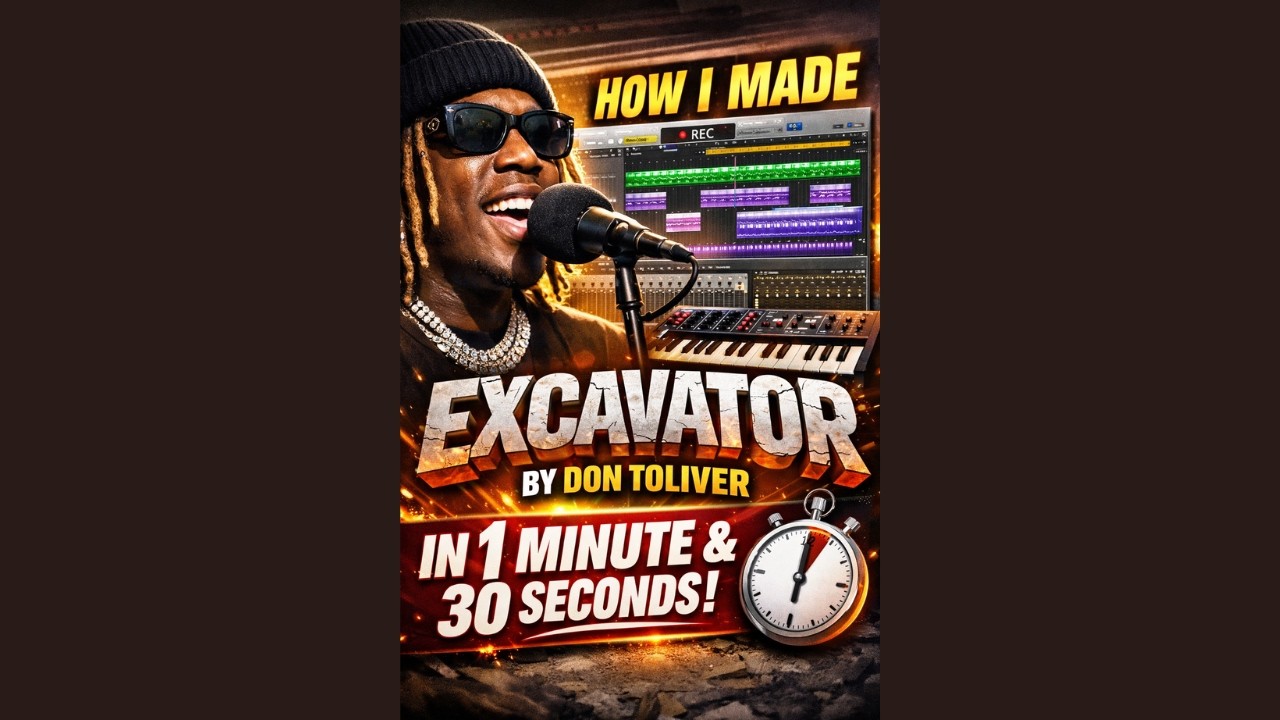 HOW I MADE EXCAVATOR BY DON TOLIVER IN 1:30