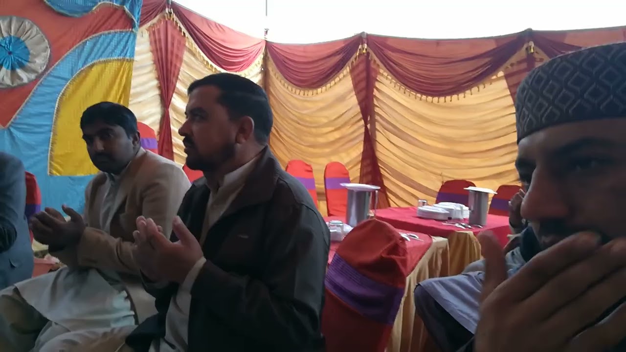 محمد زعفران میر کشمیری دعوت ولیمہ۔علامہ پیر مفتی رفاقت علی حقانی آستانہ عالیہ خوشبوئے مدینہ نقیبیہ 