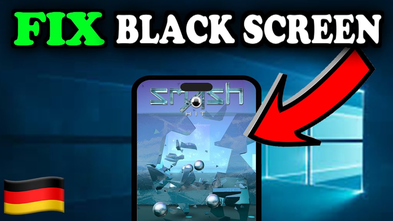 Smash Hit Black Screen | Black Screen Fix Deutsch - Mobile