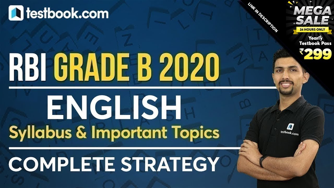 RBI Grade B 2020 | English Syllabus & Important Topics | RBI Grade B Preparation Strategy & Tips
