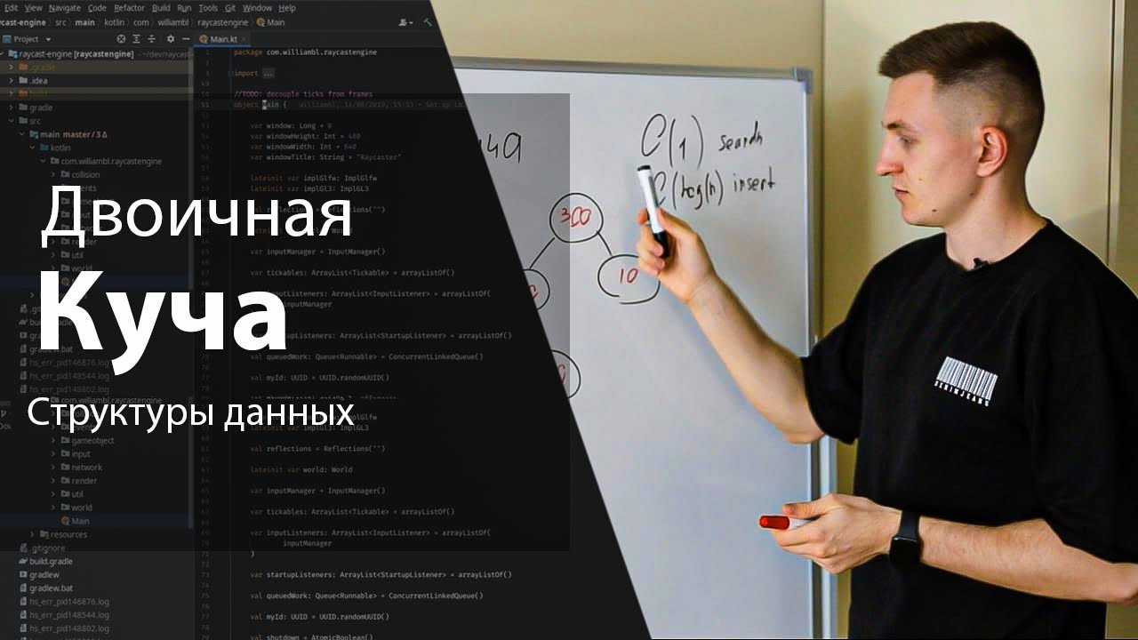 Двоичная куча | Структуры данных и алгоритмы | Изучение алгоритмов
