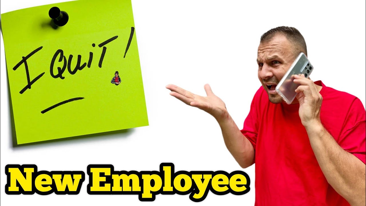 NEW EMPLOYEE QUIT Working In The Storage Unit