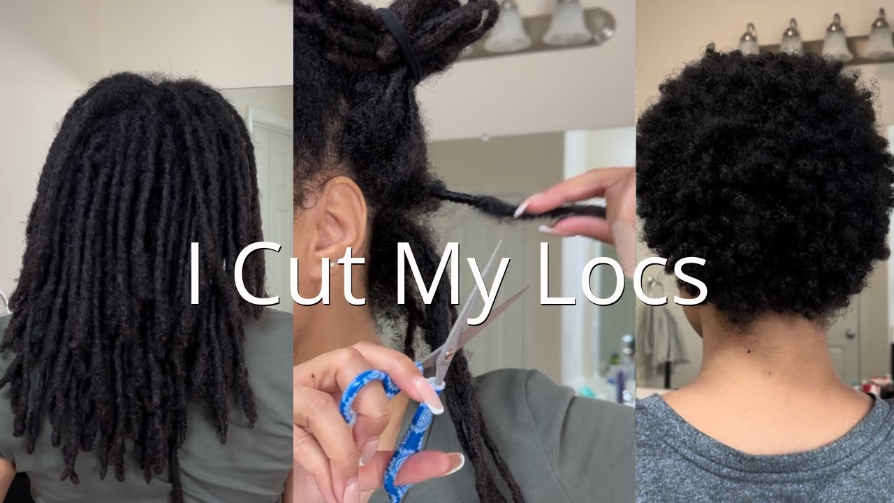 I Cut My 2.5 Year Old Locs | Cut My Locs with Me, No Styling