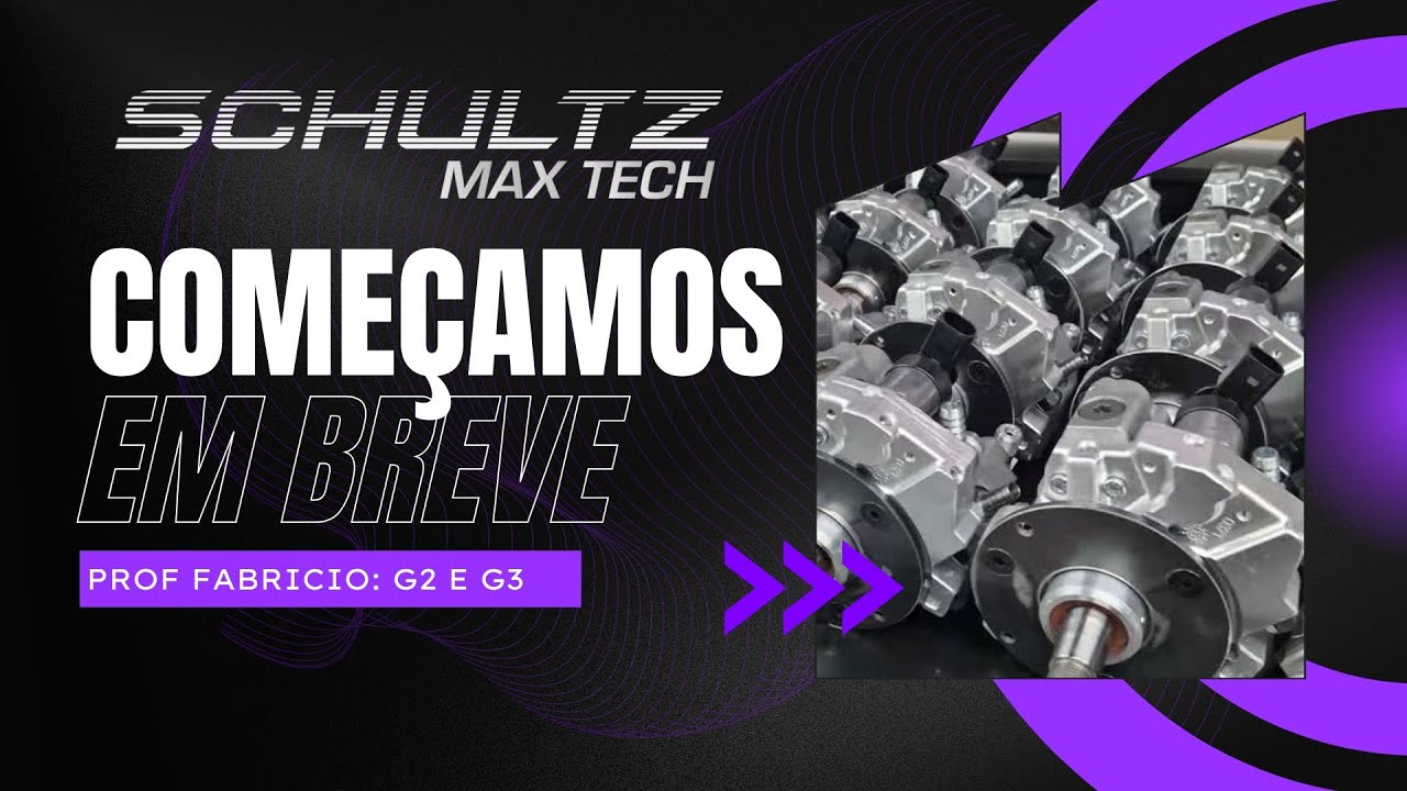 Live sobre bicos G2/G3 com o instrutor Fabrício