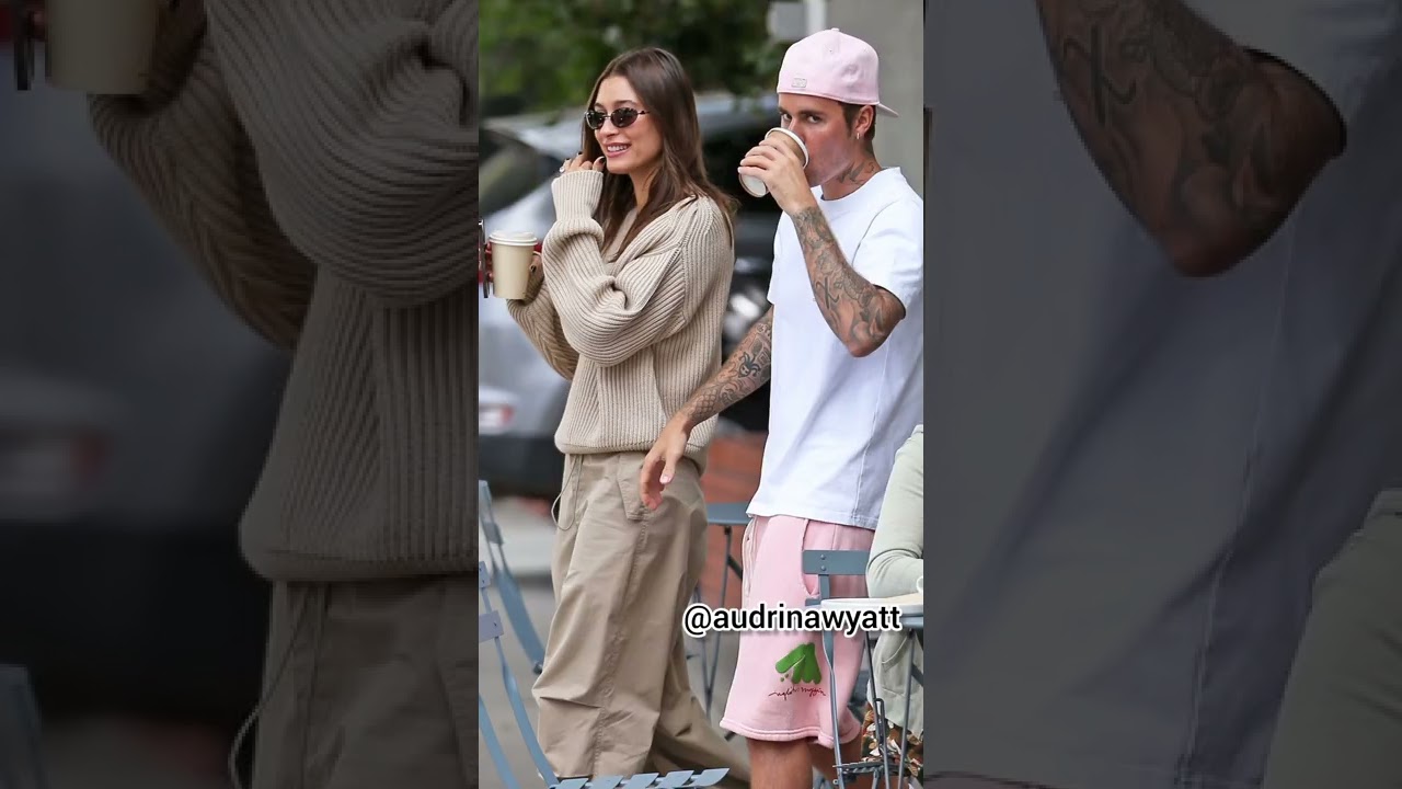 Justin and Hailey Bieber seen out with coffee and holding hands