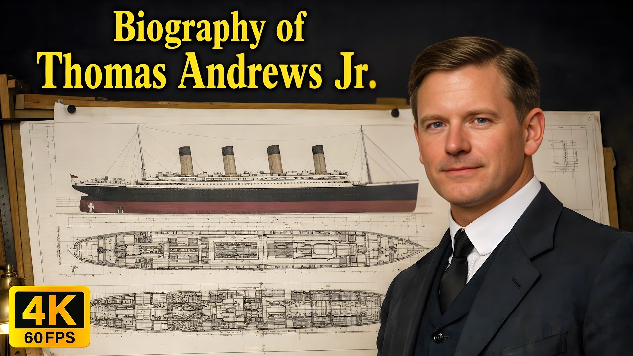 Thomas Andrews Jr. | The Man Who Designed the RMS Titanic | 4K