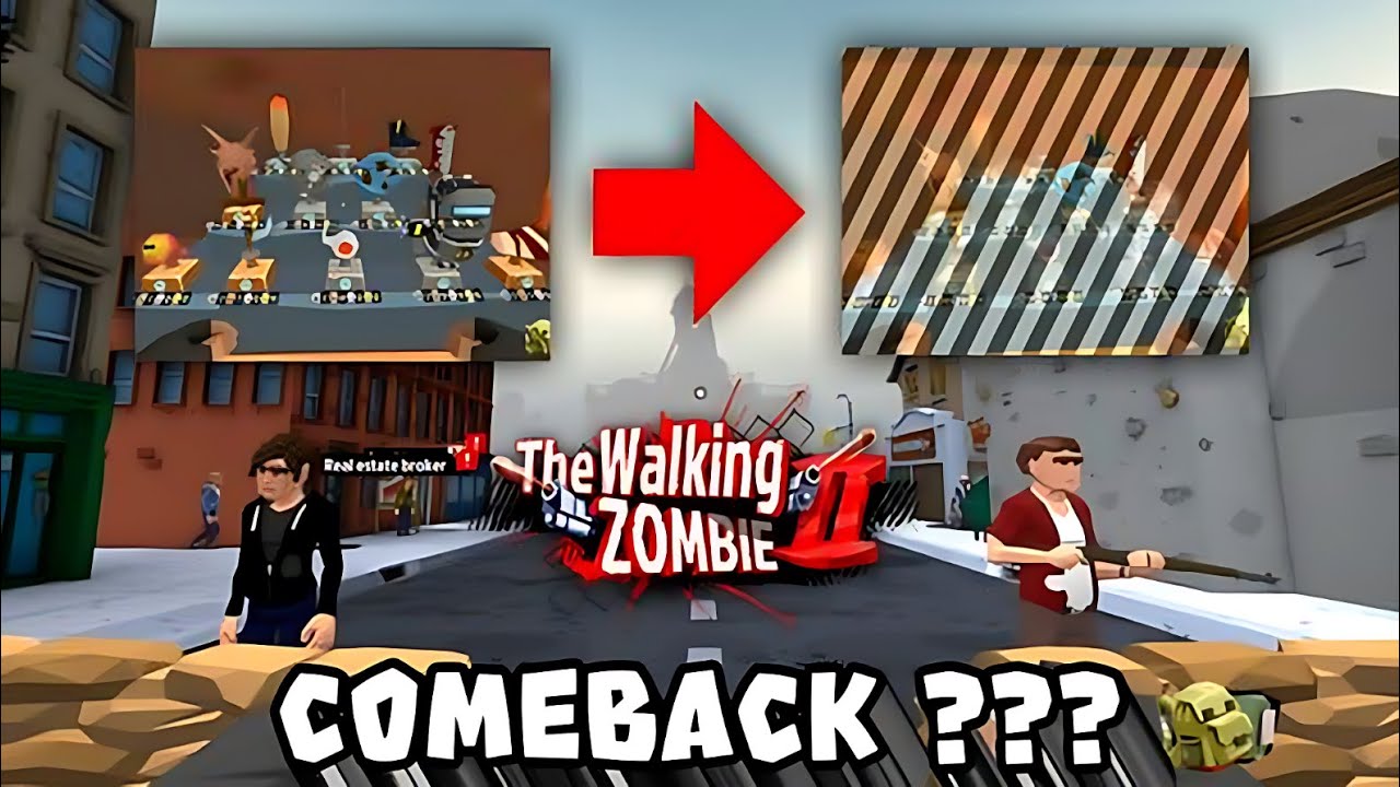 Aku COMEBACK The Walking Zombie 2 TAPIII KOK GINI⁉️